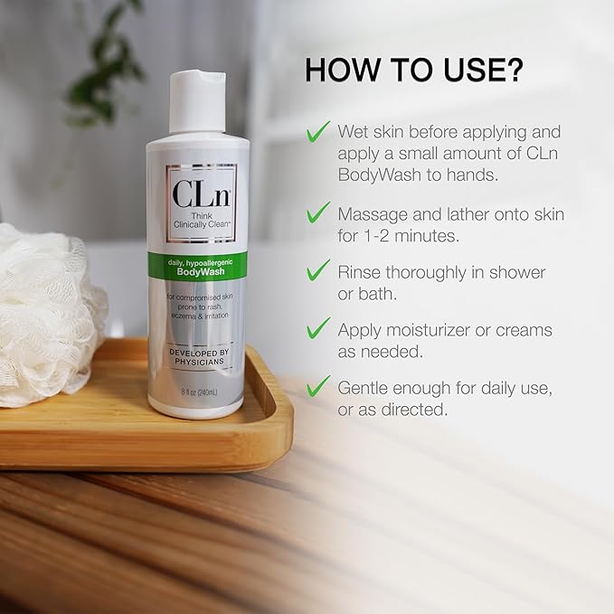 CLn® BodyWash –Non-Drying Body Wash, - Image 7