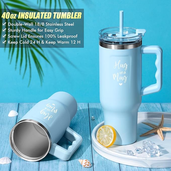 Birthday Gifts for Women Self Care Get Well Soon Gifts, Ocean Relaxing Spa Kit - Image 4