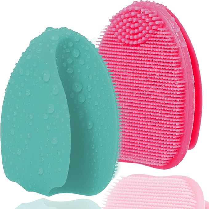 Silicone Face Scrubber, Face Scrubber, Facial Washing Brush by HieerBus
