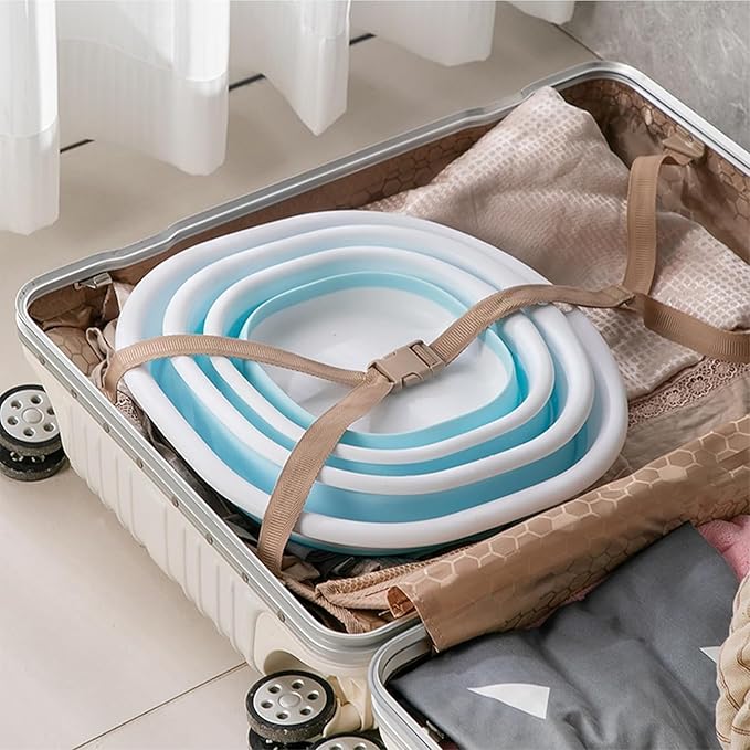 Portable Pool Foot Bath, Collapsible Pool Foot Wash Basin Tub, Foot Bath Basin - Image 7