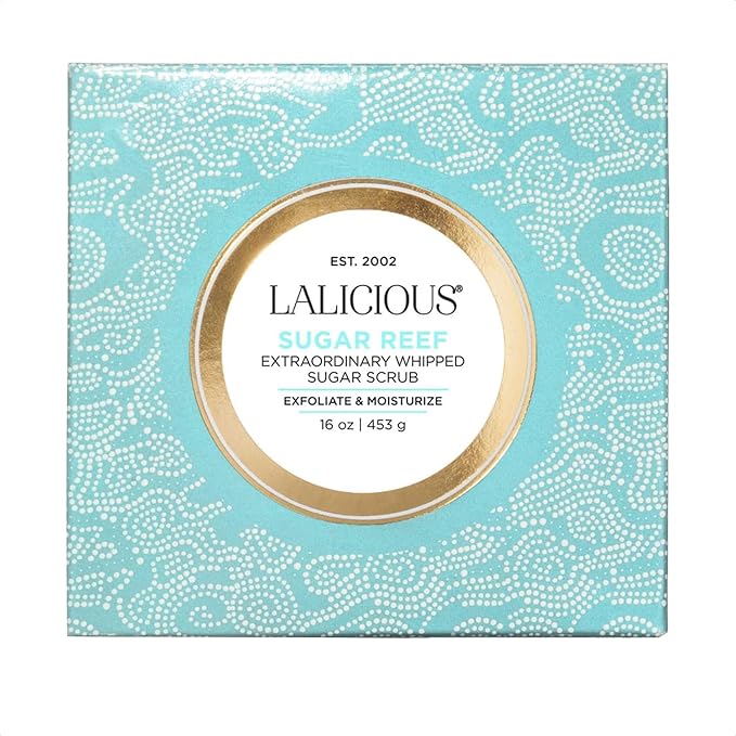 LALICIOUS Sugar Reef Exfoliating & Moisturizing Body Scrub | Sugar & Coconut - Image 7
