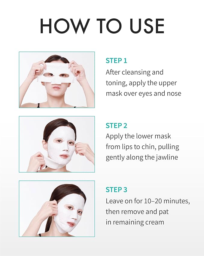 REJURAN® Perfect V Tighter Dual-Sheet Lifting Sheet Mask, c-PDRN® – Face & - Image 8
