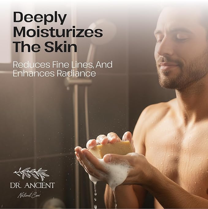 Dr.Ancient Argan Soap Bar, Organic Soap Bars Handcrafted the Traditional Way - Image 3