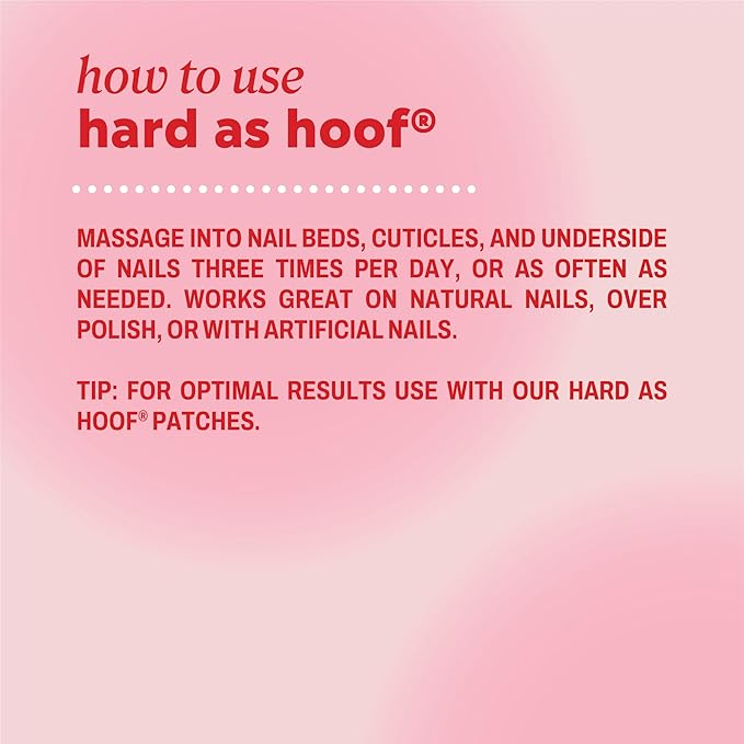 Onyx Professional Hard as Hoof Nail Strengthening Cream, Shea Butter Scent - Image 9