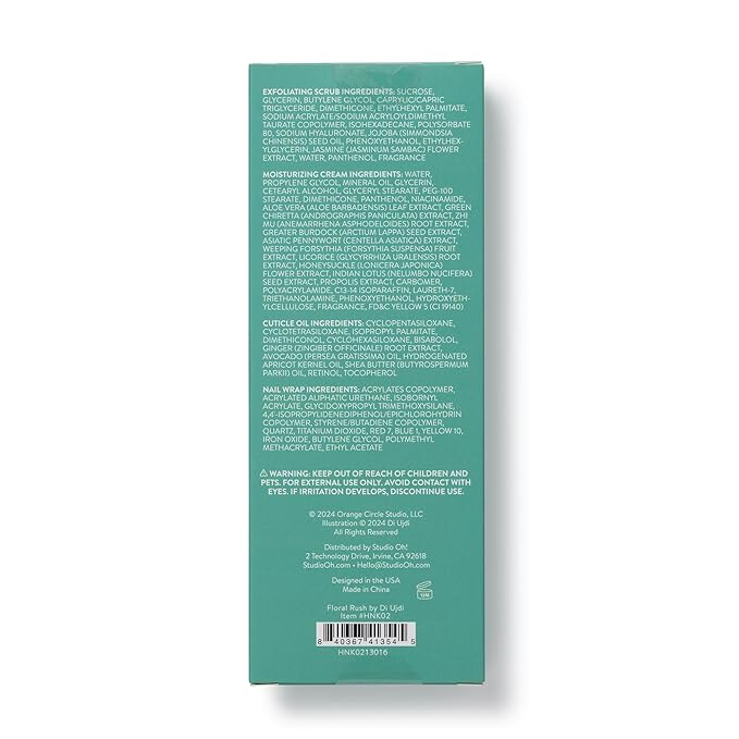 Studio Oh! Hand & Nail Spa Kit, Mini Nail Kit - Image 7