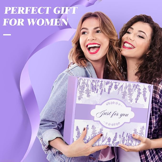 Mothers Day Gifts for Mom, Birthday Gifts for Women Lavender Spa Gift Basket - Image 7