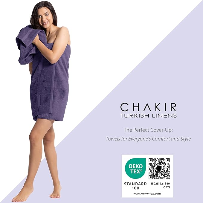 Chakir Turkish Linens | Hotel & Spa Quality 100% Cotton Premium Turkish Towels - Image 3