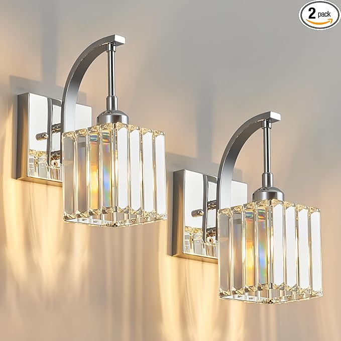 Wall Sconces, Modern Wall Lamp for Bathroom, and Makeup, Easy Installation by FDPBY