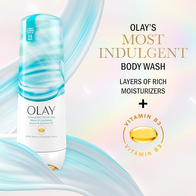 Olay Body Wash for Women, Indulgent Moisture, 24hr Moisturizing & Nourishing - Image 5