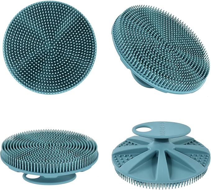 INNERNEED Food-Grade Soft Silicone Body Scrubber Shower Brush Handheld - Image 7