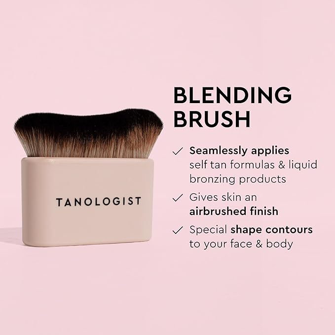 Tanologist Blending Brush, For Tanning Mousse, Water & Gradual Tanning Lotion - Image 4