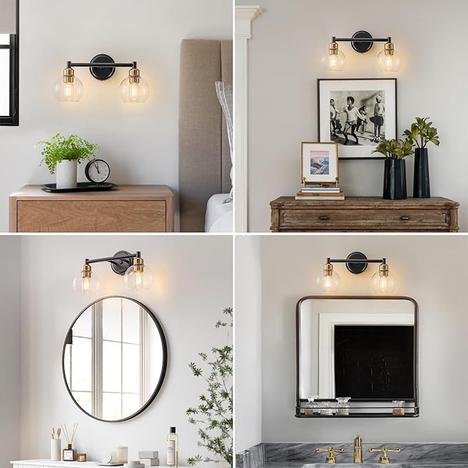Bathroom Light Fixtures, 2-Light Modern Bathroom Vanity Light, Adjustable - Image 8