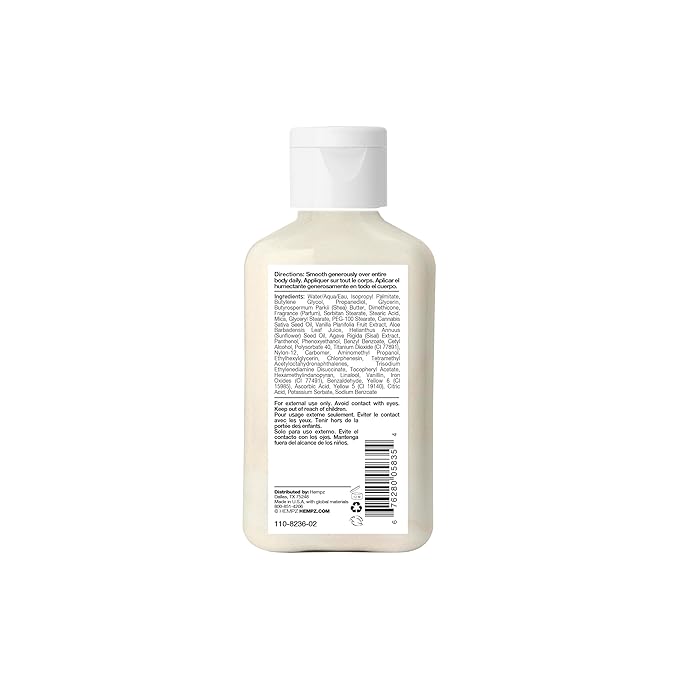 Hempz Cotton Candy Scented Body Lotion – Spun Sugar & Vanilla Bean, Hydrating - Image 2