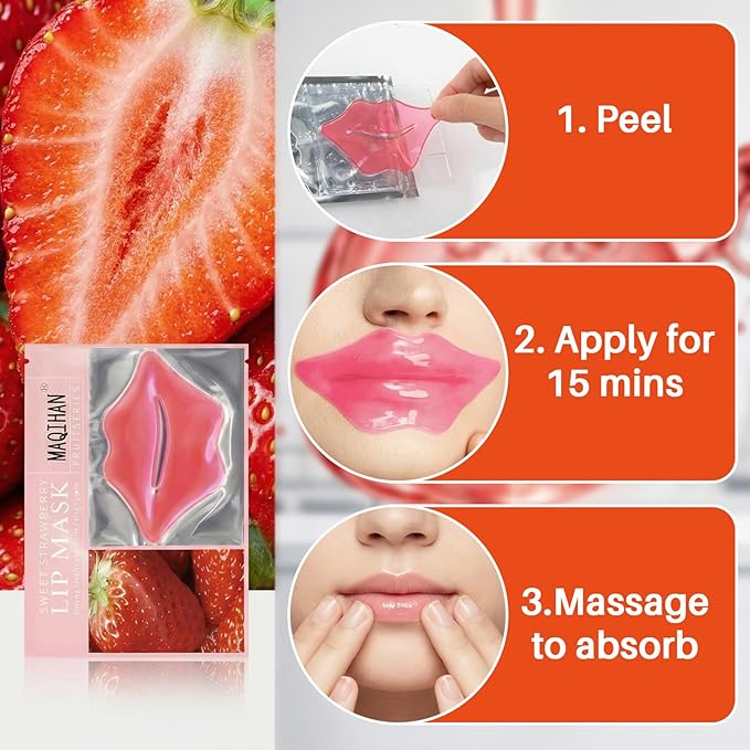 MAQIHAN 30PCS Moisturizing Lip Mask - Image 6