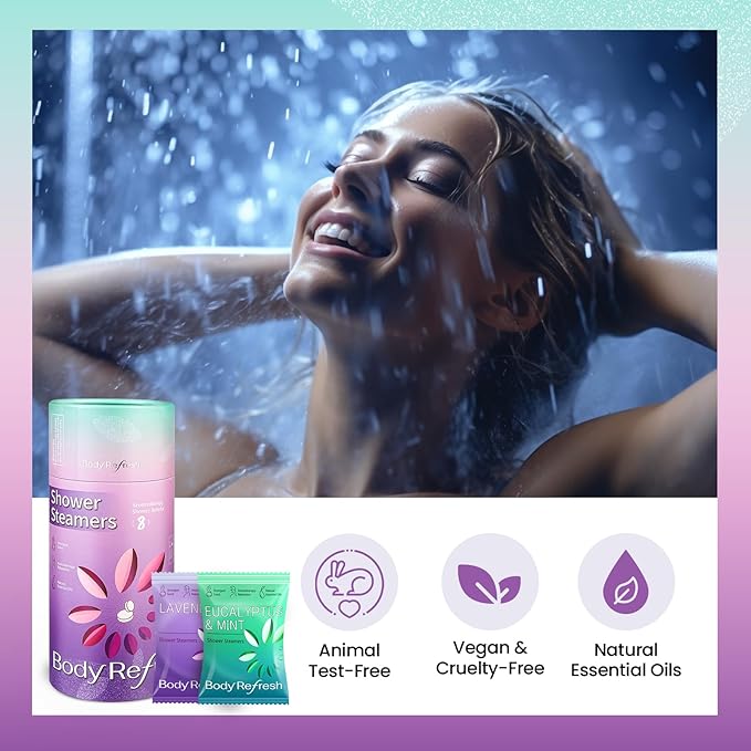 BodyRefresh Shower Steamers Aromatherapy 8 Pack - Image 4