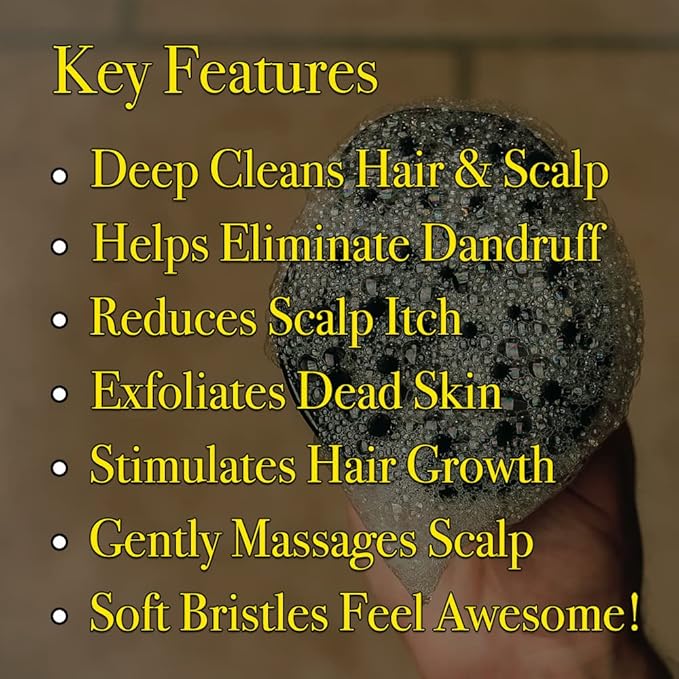 Pete & Pedro Scalp Massager Shampoo Hair Brush - Image 3