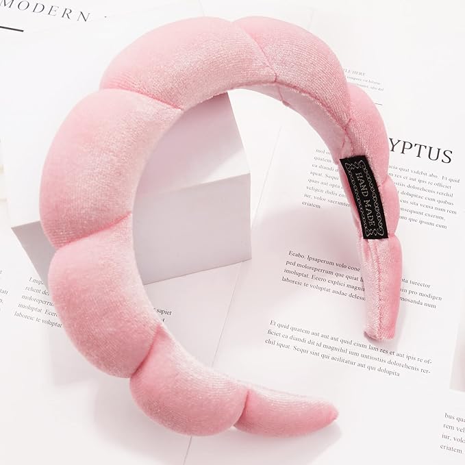 Ayesha Spa Headband for Women Sponge Headband for Washing Face Clouds Soft - Image 3