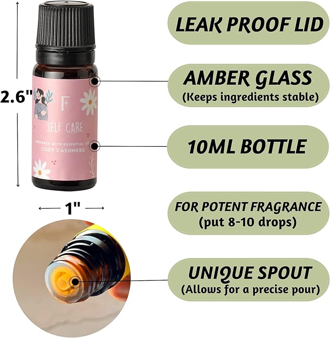 Folkulture Essential Oils Set | 6 Relaxing Fragrance Oils - Image 5