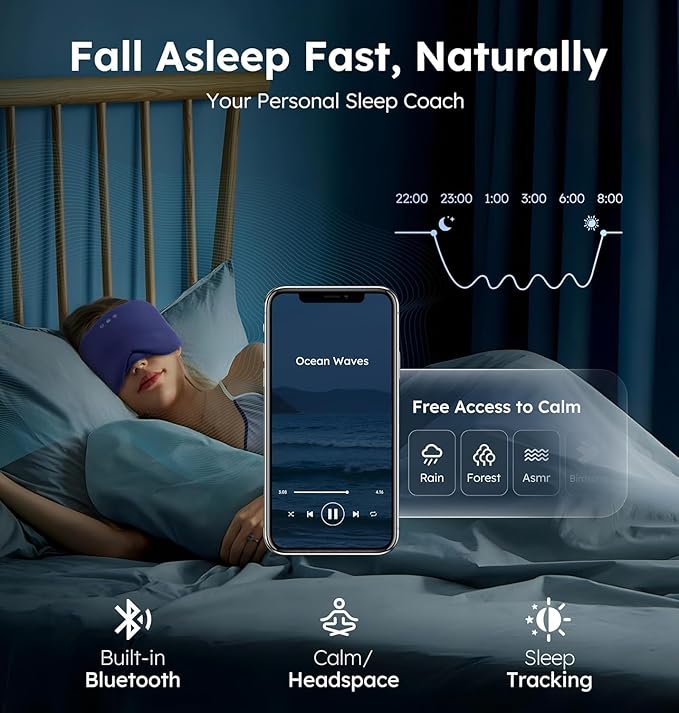 Luxury Bluetooth 5.4 Sleep Mask - Image 6