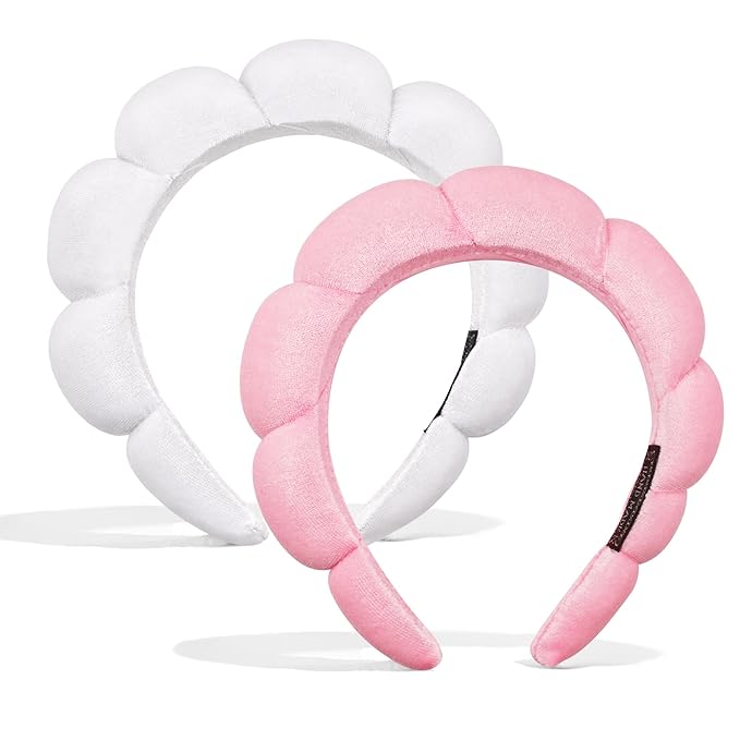 Ayesha Hairband, Sponge Soft Hairband Skincare Makeup Headbands by AYESHA