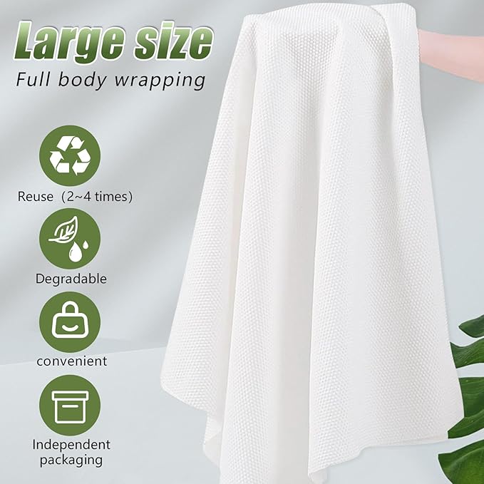 25pc Disposable Bath Towels Durable Large Portable Thicken Camping Towels Quick - Image 3