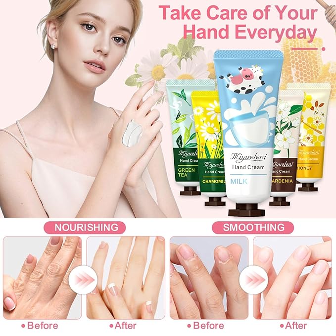Hand Cream Gift Set 20 Pack, Mothers Day Gifts, Moisturizing Hand Lotion - Image 6