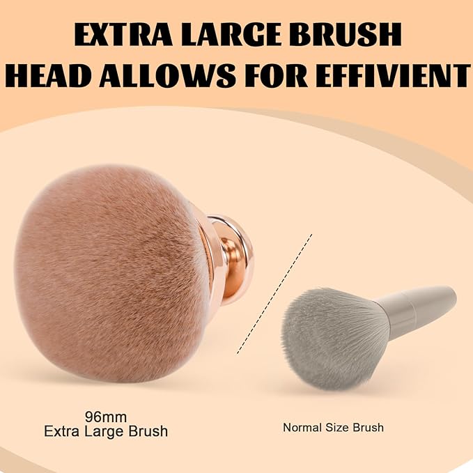 Blend & Blur Extra Large Body Makeup Brush - Image 4