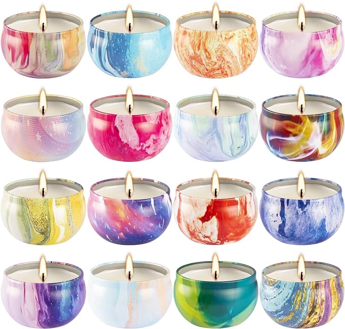 YOROXRG 16 Pack Scented Candles Gift Set by YOROXRG