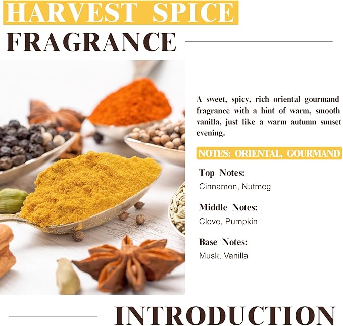 EUQEE Harvest Spice Fragrance Oil, Premium Fragrance Essential Oils - Image 3