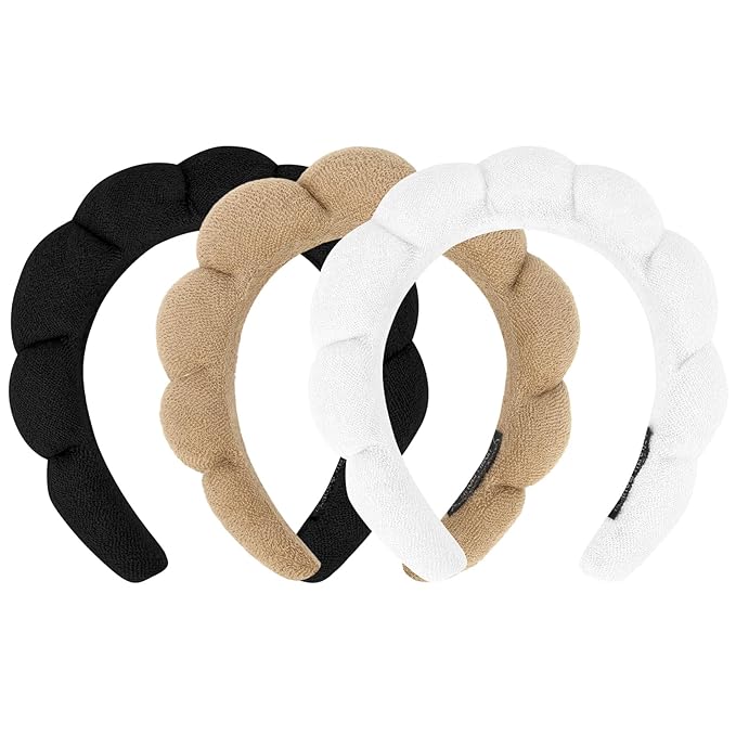 3 Pack Spa Headbands by ACO-UINT