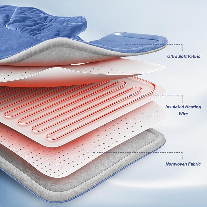 Mothers Day Gifts for Mom, Heating pad for Neck, 3X Deeper Pain Relief - Image 9