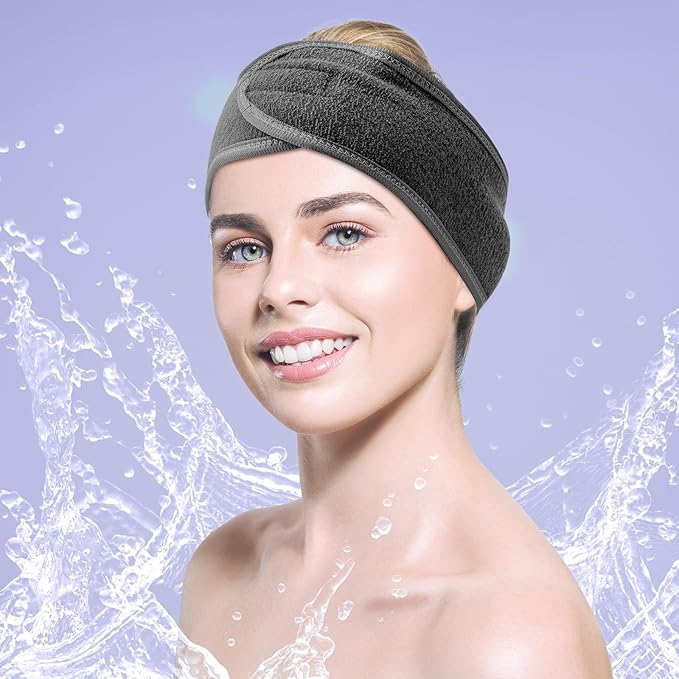 Hoteam 30 Pack Spa Headband Facial Esthetician Hair Wrap - Image 2