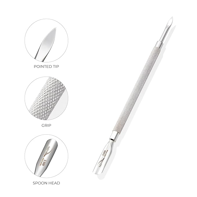 NGHIA Pusher - S-506 | Double–Ended Nail Cleaner and Spoon Pusher | Premium - Image 4