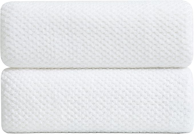 2 Piece Hand Towels Set, 100% Microfiber by Smuge