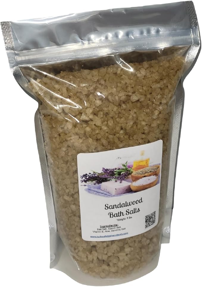 Bath Salts | 4lb Bag | Choose Your Scent | Epsom Salt | Sea Salt| Bathing | by Bulk+Salts+Bath+%26+Body
