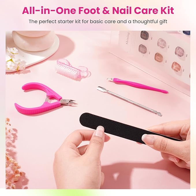 Cuticle Remover Kit: 13Pcs Manicure Pedicure Kit - Image 8