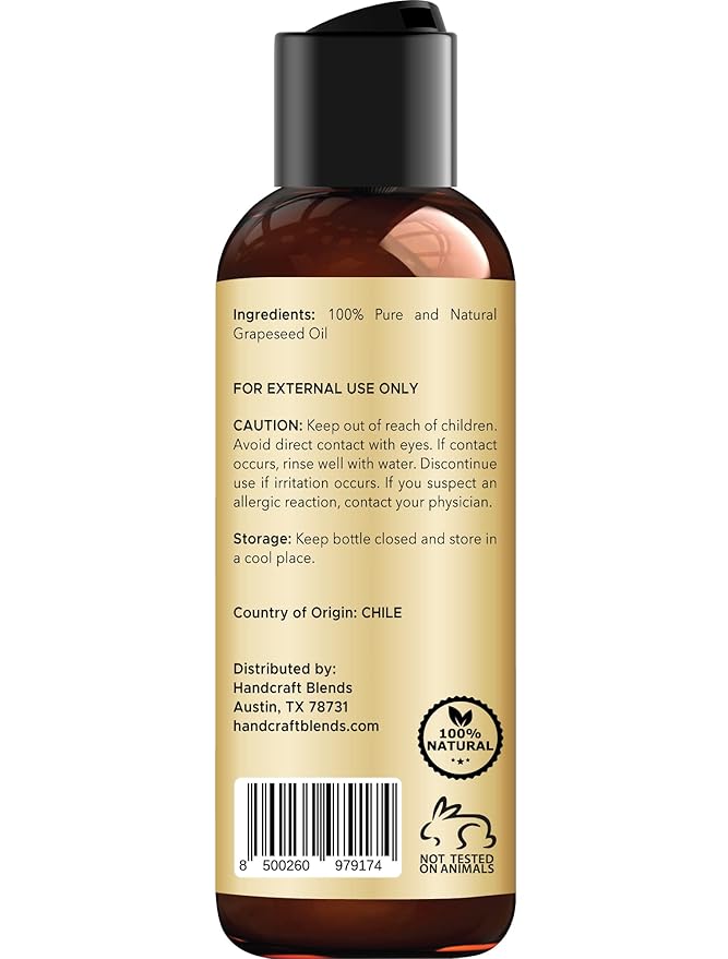 Handcraft Blends Grapeseed Oil - Image 3