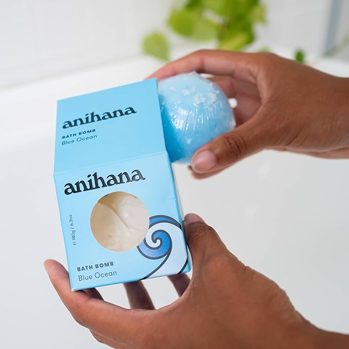 ANIHANA Bath Bomb with Coconut Oil, Paraben Free, Hand-Crafted Luxury Fizzers - Image 5
