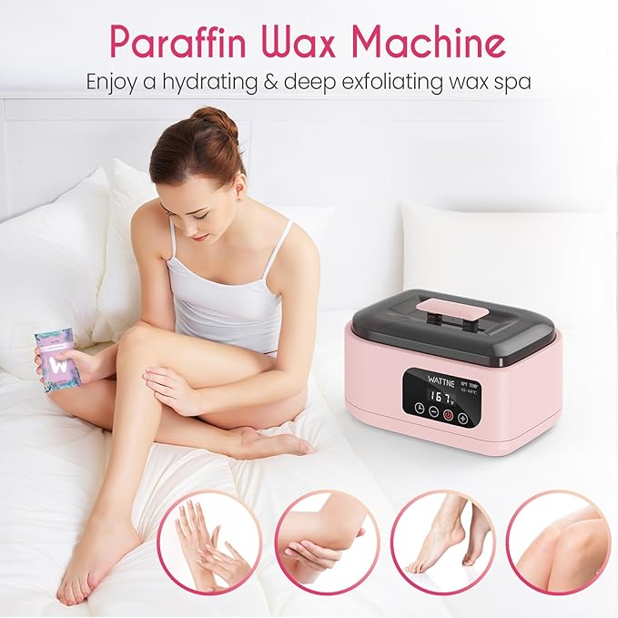 Wattne Paraffin Wax Machine for Hands & Feet – Paraffin Wax Warmer Moisturizing - Image 7
