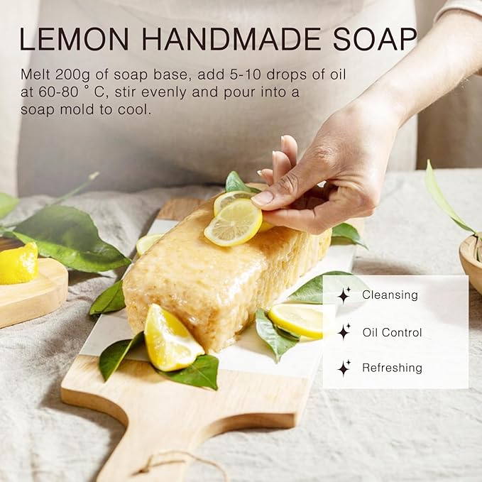 Lemon Essential Oil 100ML, 100% Pure Natural Lemon Oils Premium Grade - Image 8