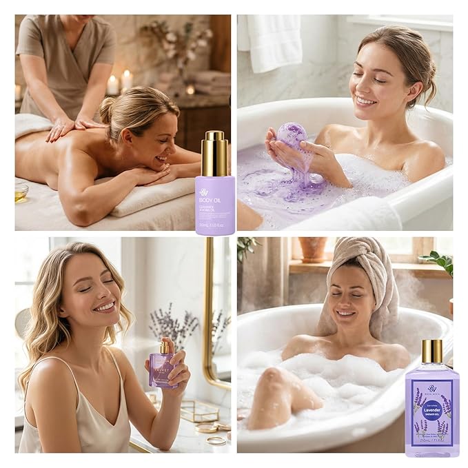 Mothers Day Gifts Basket for Mom, Hydrating Facial Skin Care Set, Home Spa - Image 4