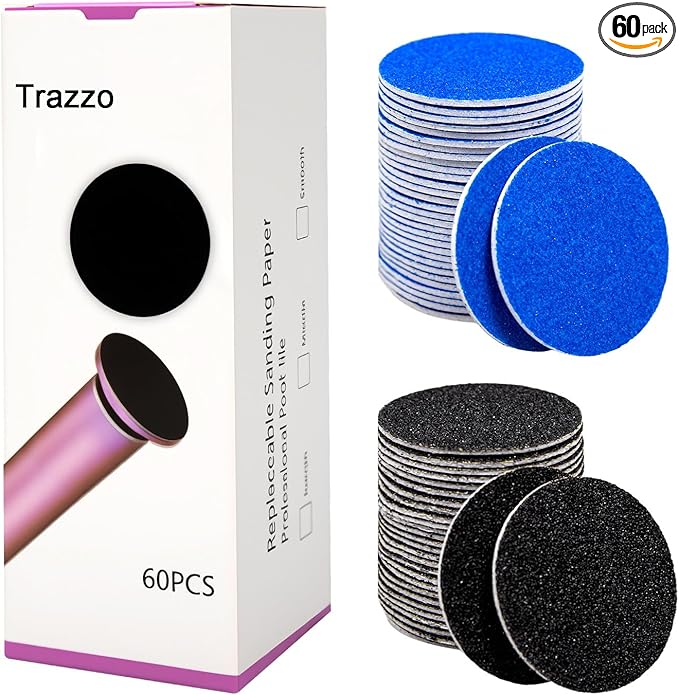Trazzo 80/120/180 Grit Replacement Sanding Discs by TrazzoStroe
