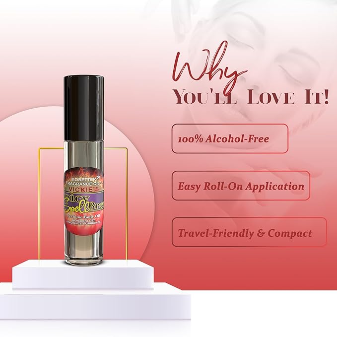 MOBETTER FRAGRANCE OILS Vickies Spicy Spell Brew Perfume Women Body Oil 10ml - Image 3
