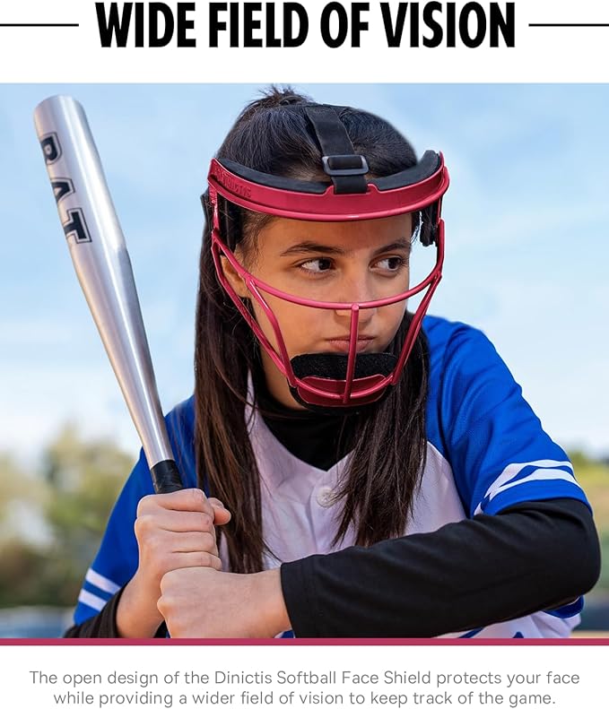 Dinictis Softball Face Mask, Lightweight, Comfortable, - Image 5