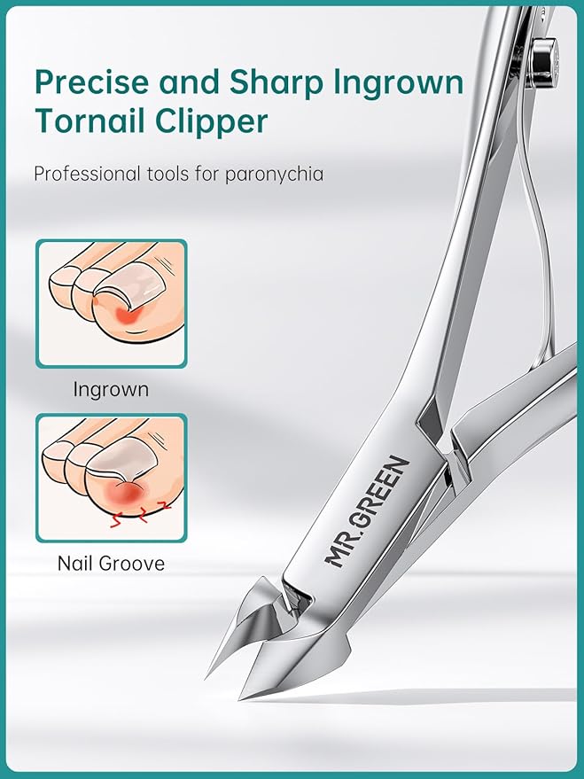 MR.GREEN 9-in-1 Manicure & Pedicure Set – Professional German Stainless Steel - Image 2