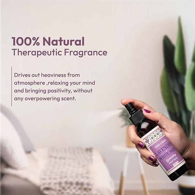 Sacred Element's Myrrh Copal, Lavender & White Sage Auric Room Spray – Pack Of - Image 4