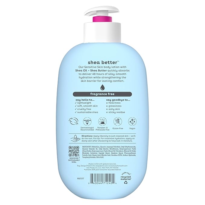 eos Shea Better Sensitive Skin Body Lotion - Image 8