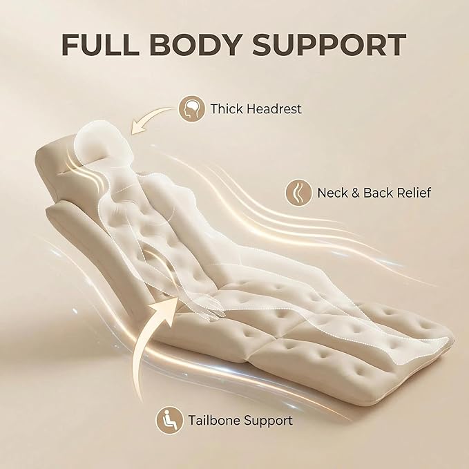 Full Body Bath Pillow for Bathtub, Thick & Luxury Bathtub Cushion - Image 2