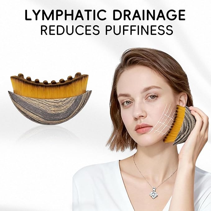 Lymphatic Contour Face Brush, Manual Face Brush - Image 3