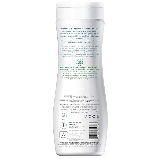 ATTITUDE Body Wash for Sensitive Skin - Image 3